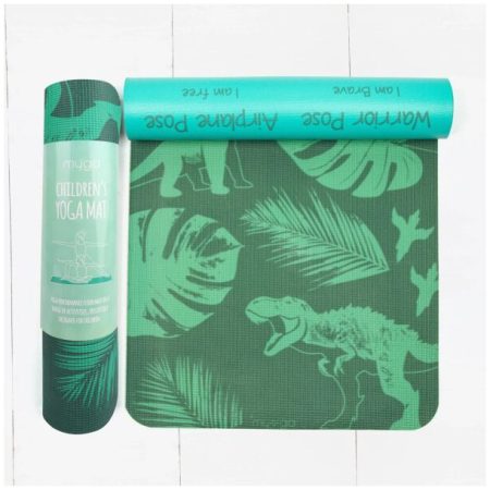 Children's Yoga Mat - Jurassic Jungle