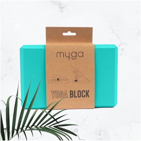 Foam Yoga Blocks - Turquoise