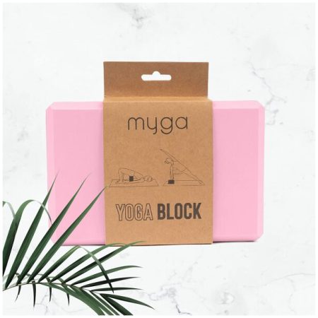 Foam Yoga Blocks - Dusty Pink