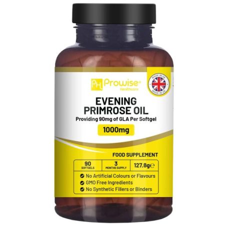 Evening Primrose Oil 1000mg (90 Softgel Capsules)
